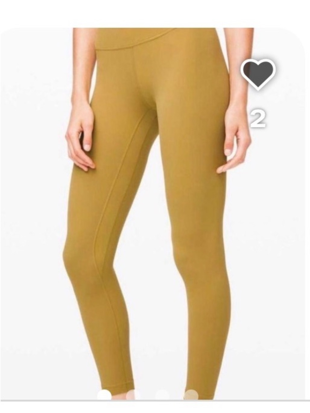 lululemon athletica High-Rise Leggings in Warm Caramel Brown